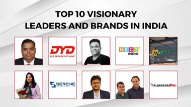 Business News | Top 10 Visionary Leaders and Brands in India