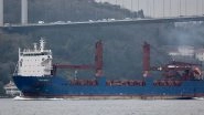 World News | Russian Cargo Ship Sinks in Mediterranean After Explosion in Engine Room