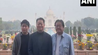 World News | Governor of Japan's Yamanashi Prefecture, Delegates Visit Taj Mahal