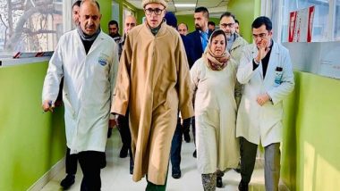 India News | J-K CM Omar Abdullah Conducts Surprise Checks at Kashmir's Health Institutions