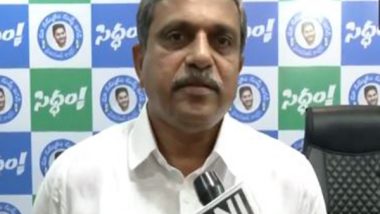 India News | Andhra Pradesh: YSRCP Leader Sajjala Reddy Calls for Massive Protests Against Power Tariff Hike