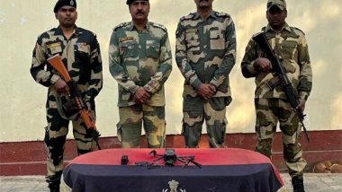 India News | Punjab: BSF Recovers a China-made Drone in Amritsar