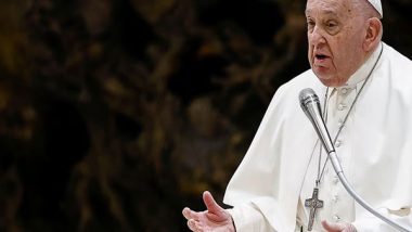 World News | Pope Francis Calls for Global Peace, Reconciliation in 'Urbi Et Orbi' Address on Christmas Day