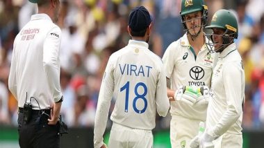 Sports News | ICC to Review Virat Kohli's Heated Exchange with Sam Konstas at Boxing Day Test: Report