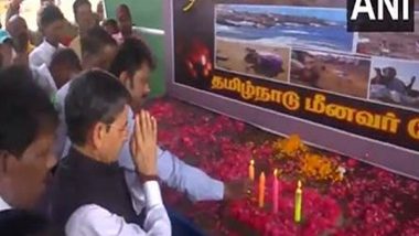 India News | Tamil Nadu Governor RN Ravi Pays Tribute to Victims of 2004 Tsunami