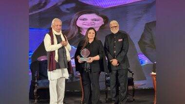 Business News | Poonam Sharma of Accurate Group Honoured with Devi Award for Excellence in Education