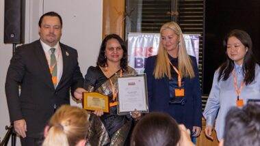 Business News | Smita Patil Receives Women Achiever of the Year Award at Rising Bharat Conclave in the UK Parliament