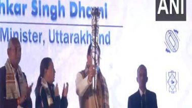 Sports News | UK CM Pushkar Singh Dhami Flags off Torch Relay for 38th National Games from Haldwani