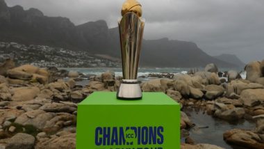 Sports News | ICC Men's Champions Trophy 2025: Trophy Tour Inspires Cricket Fans Across South Africa