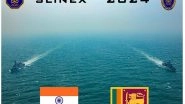 World News | India, Sri Lanka Hold Naval Exercise SLINEX 2024 in Vishakhapatnam
