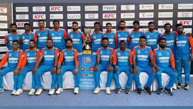 Sports News | IDCA Announces Indian Squad for T20I Tri-series, ODI Series for Deaf Cricket