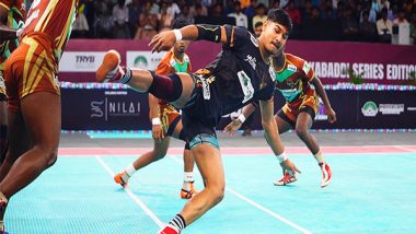 Sports News | Yuva Kabaddi Series: UP Falcons Continue to Dominate as Fight for Top Spot Intensifies in Division 2 Matches