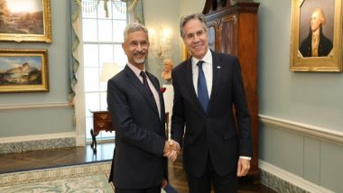 World News | EAM Jaishankar, US Counterpart Blinken Review Advancement of Bilateral Partnership