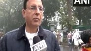 India News | Dr Manmohan Singh Stood for Distributive Justice and Inclusivity, Loss is Irreparable: Congress MP Randeep Singh Surjewala