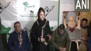 India News | Dr Manmohan Singh Was a Man of Few Words, but a Man of Action: PDP Chief Mehbooba Mufti