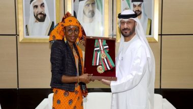 World News | UAE President Confers Zayed Second Medal on President of Indigenous Women and Peoples Association of Chad