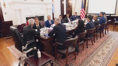 World News | US: EAM Jaishankar Concludes Meeting with Indian Embassy Team and Consuls General