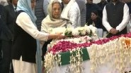 India News | Manmohan Singh's Wife, Daughter Pay Last Respects at AICC Headquarters