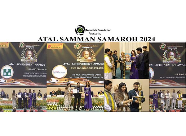 Business News | Topnotch Foundation Acknowledged and Felicitated the Winners of the Atal Samman Samaroh and Atal Achievement Awards 2024