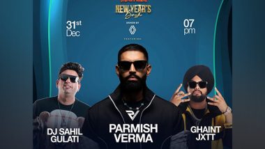 Business News | Parmish Verma to Headline Grand New Year's Eve Celebration at The Delhi Arena, The Omaxe State