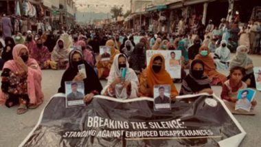 World News | Balochistan: Two More Persons Reported Missing After Detained by Pakistani Forces