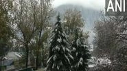 India News | Srinagar, Doda Receives Heavy Snowfall, Tourists Seen Enjoying Weather
