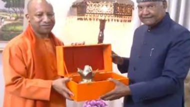 India News | Yogi Adityanath Invites Former President Kovind, Newly Elect Mizoram Governor VK Singh for Mahakumbh