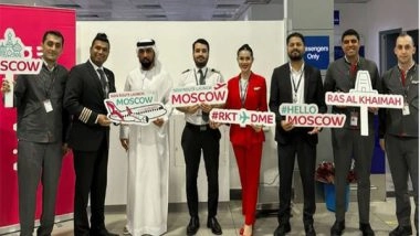 World News | Air Arabia Launches First Flight Between Ras Al Khaimah, Moscow