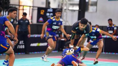 Sports News | Yuva Kabaddi Series: Chandigarh Chargers Hand UP Falcons Their First Loss; Panchala Pride Remain Winless in Division 2 Matches