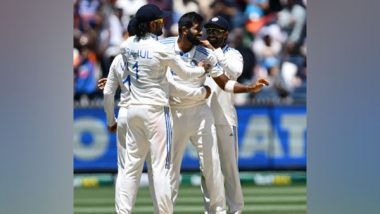 Sports News | Jasprit Bumrah Achieves Historic Feat, Becomes Fastest Indian to Pick 200 Test Wickets