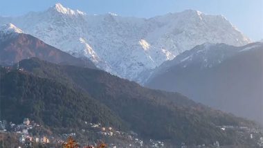 India News | Himachal Pradesh: Cold Wave Grips Dharamshala, Temperature Dips Below 0°C