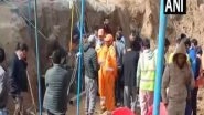 India News | Rajasthan: NDRF Hopes to Rescue Toddler Trapped in Borewell Soon