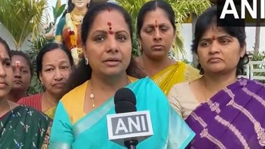 India News | BRS Leader K Kavitha Slams Telangana Govt over 'increase' in Crimes Against Women