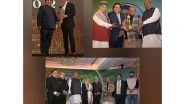 Business News | Dr Basant Goel Honored with Prestigious Bharat Bhagya Nirmata Award by Seven Cabinet Ministers