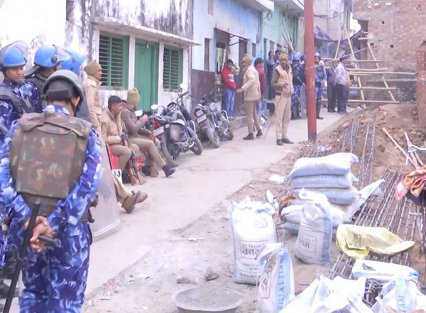 India News | Construction of Police Post Near Mosque in Sambhal Will Be Completed Soon, Say Authorities