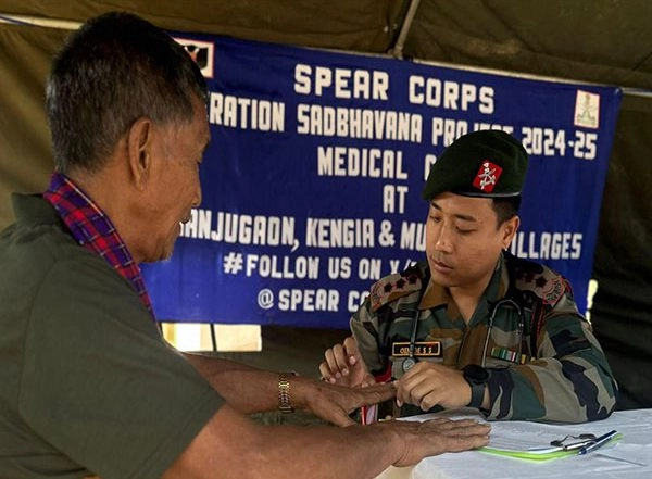 India News | Assam: Indian Army Organises Medical Camp in Tinsukia Districts