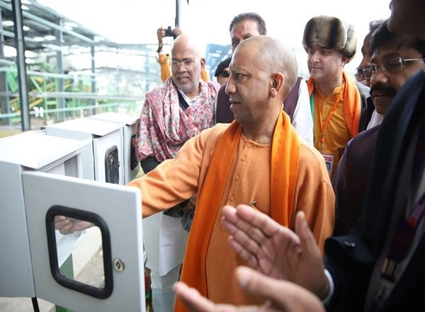 India News | UP: CM Yogi Adityanath Visits Prayagraj for 5th Time in a Month, Reviews Preparations for Mahakumbh 2025