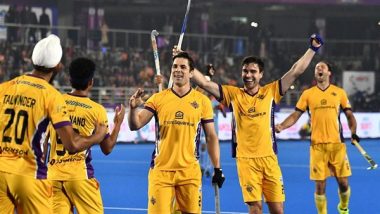 Sports News | HIL: Hyderabad Toofans Bag Bonus Point After Shootout Win over Delhi SG Pipers