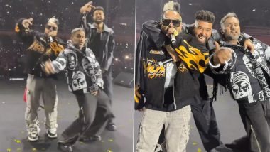 Jazzy B and Honey Singh Light Up the Stage With Electrifying Performances at AP Dhillon’s 2024 Brownprint India Tour in Delhi (Watch Video)