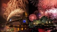 Australia Celebrates New Year 2025: Country Welcomes New Year As Thousands of Citizens Gather at Sydney Opera House To Witness Spectacular Fireworks and Celebrations (Watch Video)