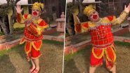 Abhinav Arora Aka Bal Sant Baba Faces Backlash After Viral Video Shows Him Dancing and Singing Dressed As Lord Hanuman (Watch)