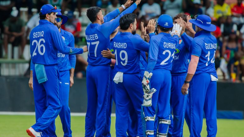 Afghanistan Beat Zimbabwe in ZIM vs AFG 3rd T20I 2024; Rashid Khan, Azmatullah Omarzai Star As Afghans Win Series 2-1