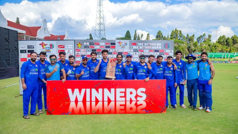 ZIM vs AFG 3rd ODI 2024: Allah Ghazanfar’s Five-Wicket Haul Helps Afghanistan Clinch Eight-Wicket Victory Over Zimbabwe in 3rd ODI, Win Series 2–0