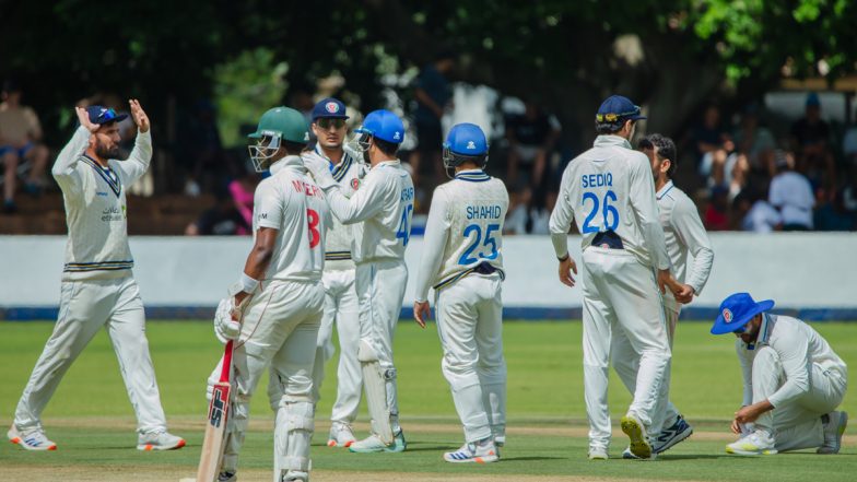 How To Watch Zimbabwe vs Afghanistan 1st Test 2024 Day 2 Free Live Streaming Online? Get Free Telecast Details of ZIM vs AFG Cricket Match on TV