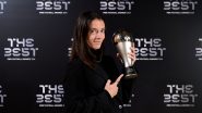 Aitana Bonmati Wins FIFA The Best Women's Footballer Award, Barcelona and Spain Footballer Bags Trophy For Consecutive Second Time