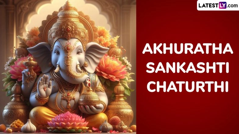 Akhuratha Sankashti Chaturthi 2024 Date and Significance: Know Shubh Muhurat, Rituals and Puja Vidhi to Worship Lord Ganesha on the Auspicious Day
