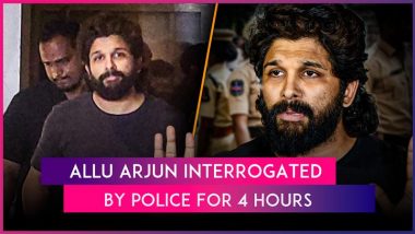 Allu Arjun Questioned by Chikkadpally Police for 4 Hours In ‘Pushpa 2’ Stampede Case