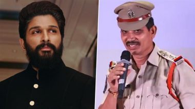 'Pushpa 2' Stampede: Chikkadapally CI Raju Nayak Claims Sandhya Theatre Failed to Inform Allu Arjun About Permission Denial (Watch Video)