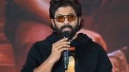 ‘Pushpa 2’ Success Meet: Allu Arjun Expresses Grief Over Revathi’s Death at Sandhya Theatre, Vows To Personally Meet Victim’s Family