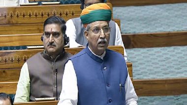 One Nation One Election Bill To Be Introduced by Union Law Minister Arjun Ram Meghwal in Lok Sabha on December 16